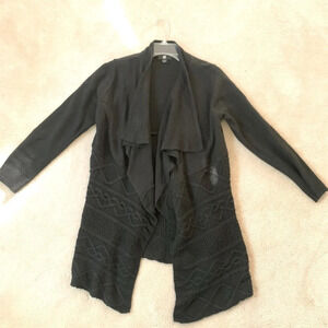 IZ Byer cardigan, cascade open front, S